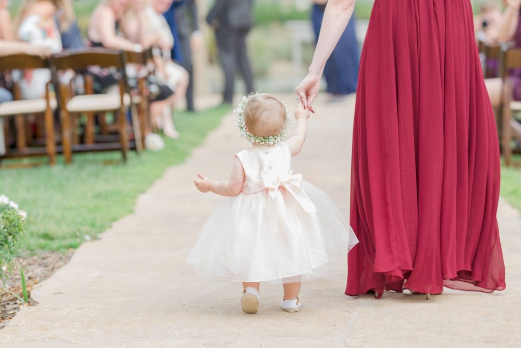 bridesmaid and flower girl Carrie McGuire Photography Temecula Wedding Photography Ponte Inn and Winery 