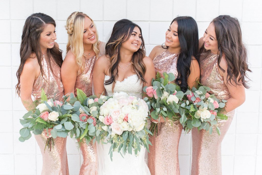 brides and bridesmaids Lakehouse San Marcos Carrie McGuire Photography Temecula Wedding Photography