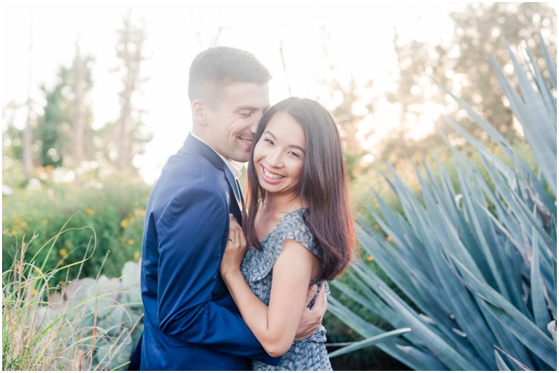 bride and groom to be Temecula Engagement Session rose haven heritage gardens Carrie McGuire Photography Wedding photographer