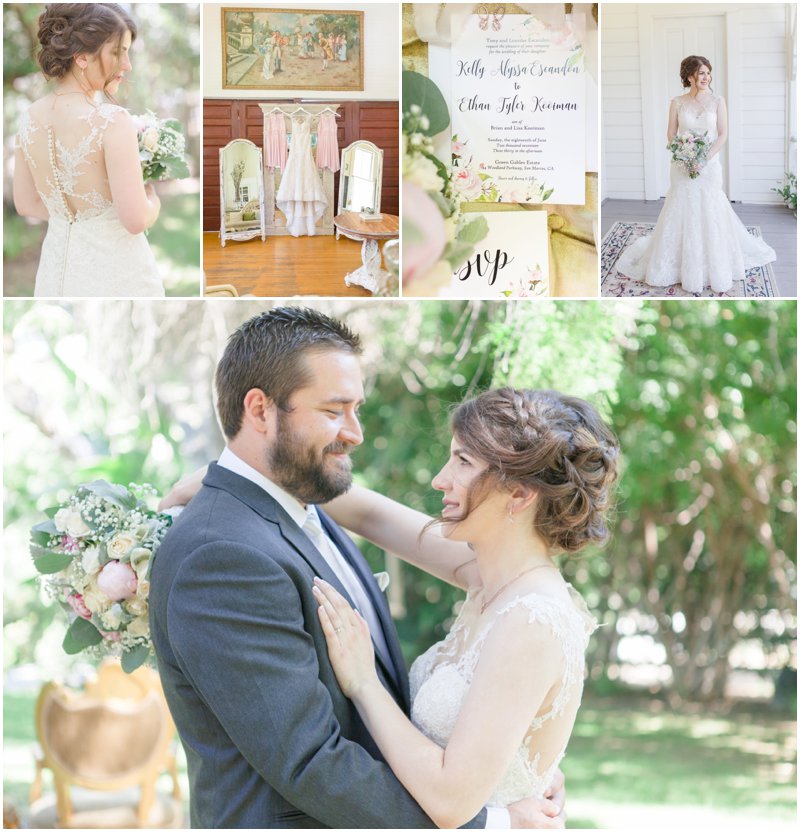 wedding collage bride and groom Green Gables Estate weddings Carrie McGuire Photography Temecula San Diego wedding photographer Temecula winery photographer wedding Temecula wedding photographer carrie mcguire photography 