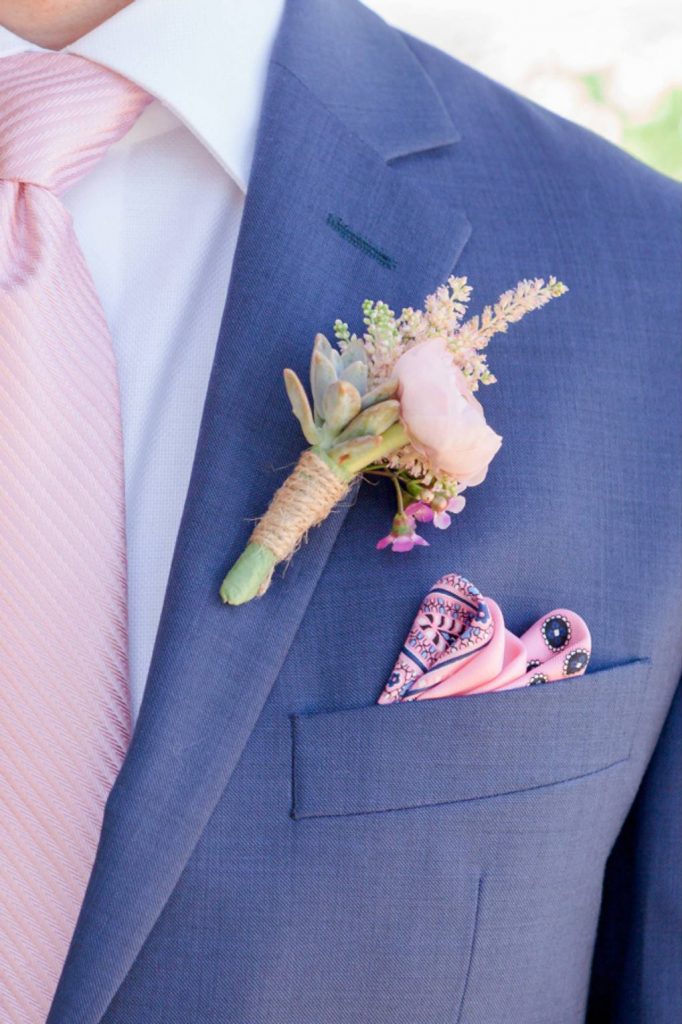 how to wear a boutonnière Carrie McGuire Photography Temecula Wedding Photography 