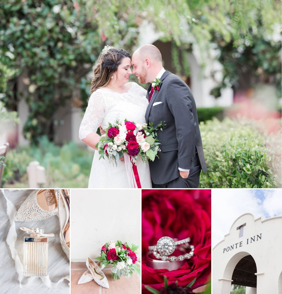 bride and groom Carrie McGuire Photography Temecula Wedding Photography Ponte Inn and Winery
