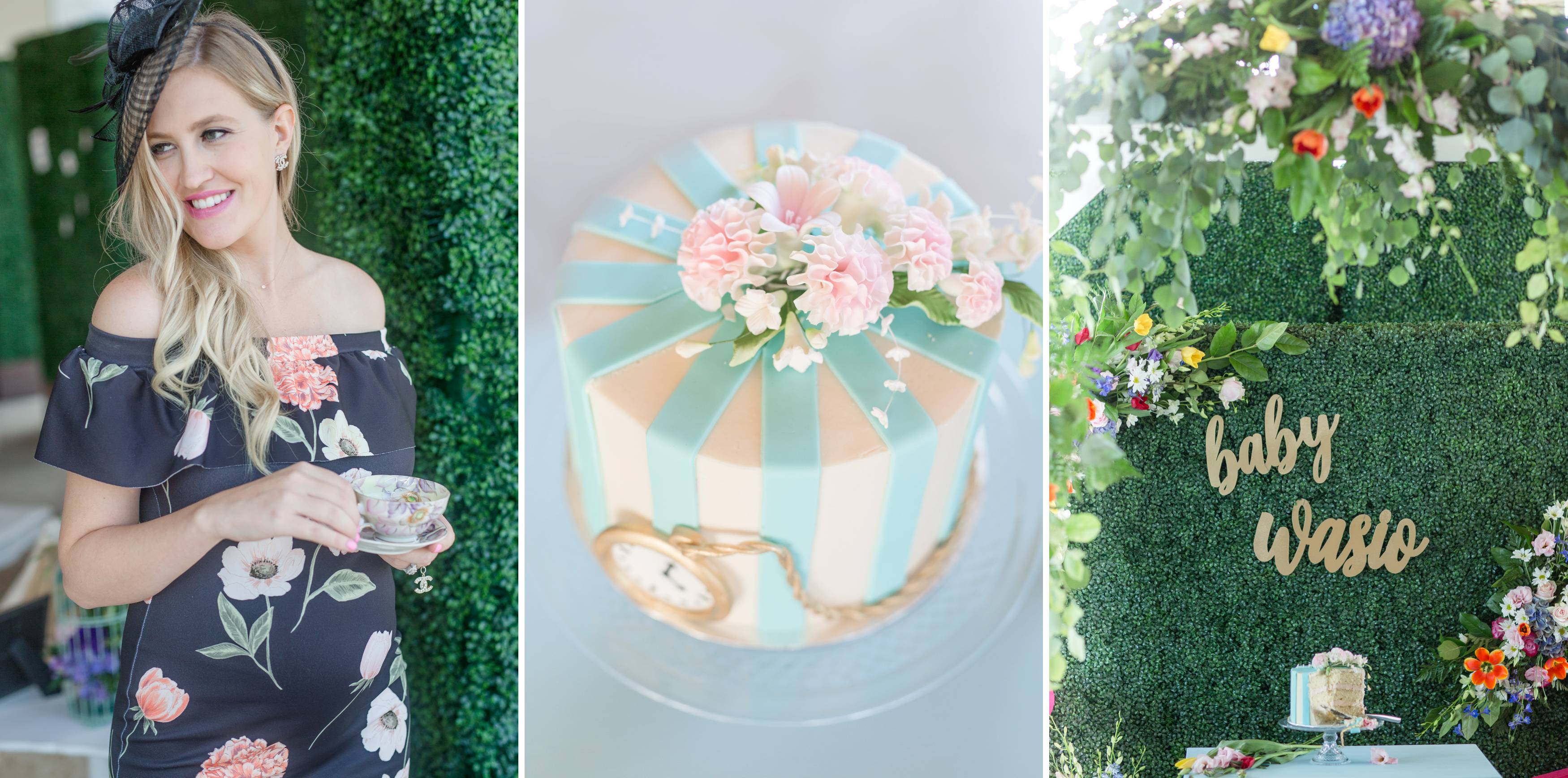 details alice in wonderland baby shower the centre escondido Temecula California wedding engagement maternity photography Carrie McGuire photographer California
