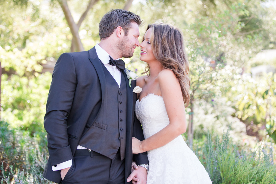 bride and groom kissing forever and always farm temecula wedding engagement photography Carrie McGuire photographer california