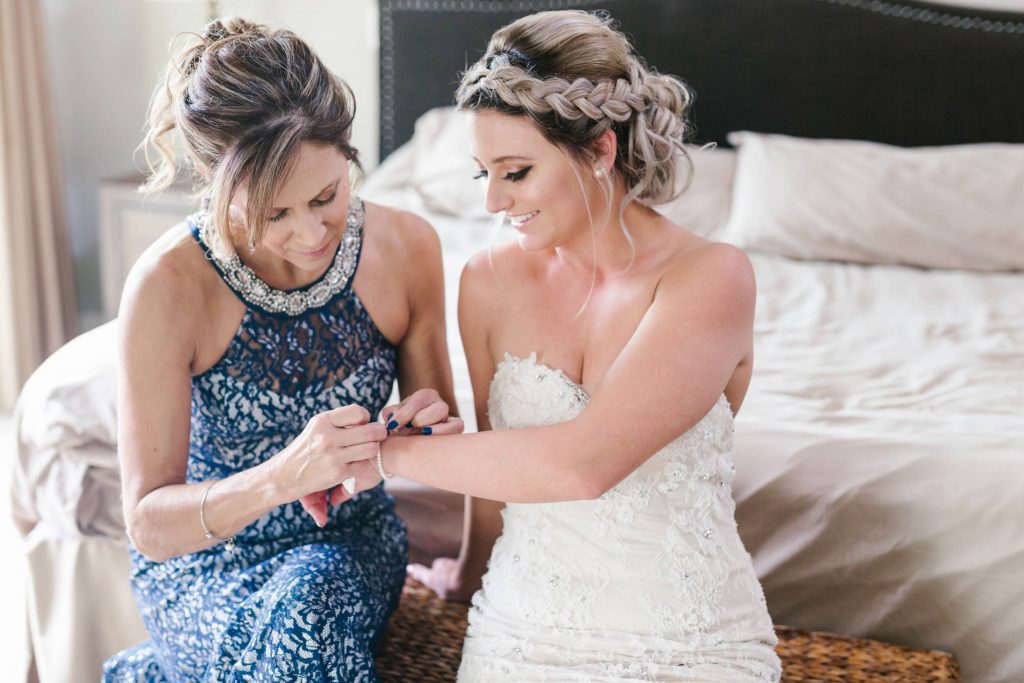 bride and mother of the bride getting ready Temecula Coachhouse California wedding engagement photography Carrie McGuire photographer California