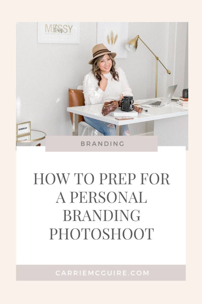 how to prep for a branding photoshoot