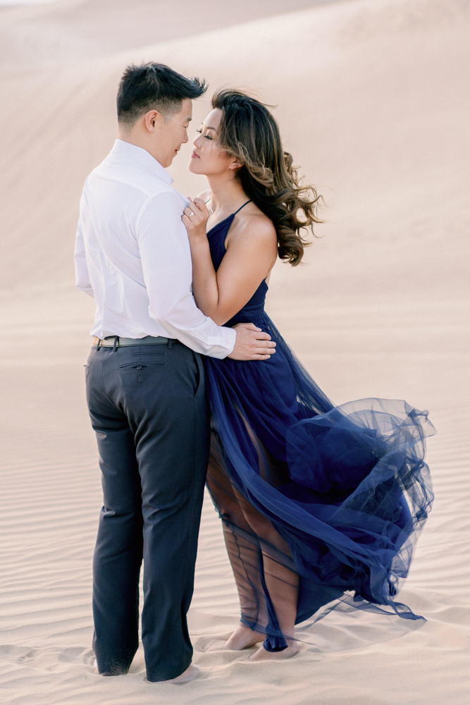 imperial sand dunes engagement session