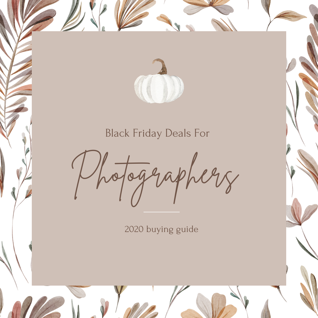 black Friday deals for photographers 2020